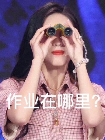 Sun Rui hands in homework expression pack