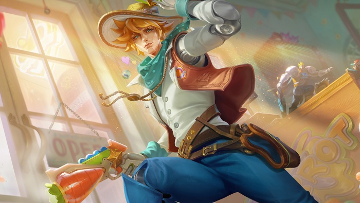 King of Glory Marco Polo trendy cowboy HD desktop wallpaper