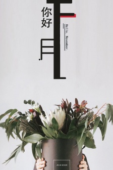 Hello November beautiful mobile wallpaper