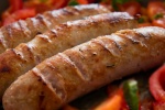 Food sausage picture material HD wallpaper