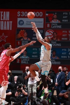 NBA All-Star Game James' jump shot HD pictures