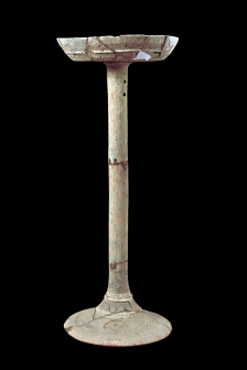 三星堆陶器館展品展示