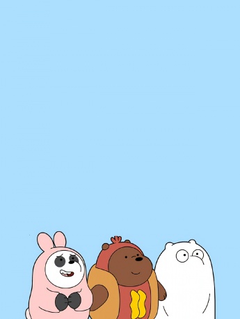 We Bare Bears cartoon mobile wallpaper