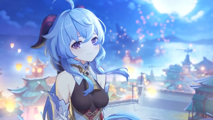 原神甘雨唯美桌麵壁紙