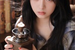 清新可人的原宿风美女闺房写真照片