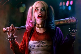 小丑女手绘真人版高清壁纸