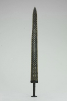 越王勾践剑高清局部细节图