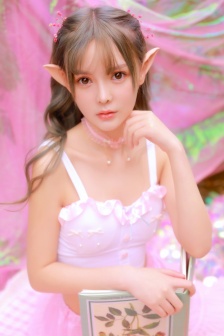 森系美女特殊妝感性感cos寫真