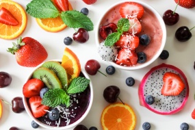 Oat fruit poster material picture desktop wallpaper