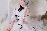 Sexy photo of loli beauty in dress, short skirt and uniform