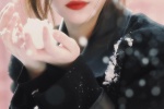 许佳琪冬日唯美手机壁纸
