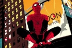 蜘蛛侠漫画创意手机壁纸