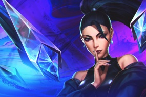 lol mobile game KDA ka'sa ultra clear computer wallpaper