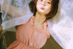 Japanese style home sexy artistic photos of aloof short-haired beauties