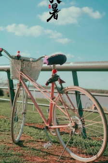 Twenty-four solar terms hot summer mobile wallpaper