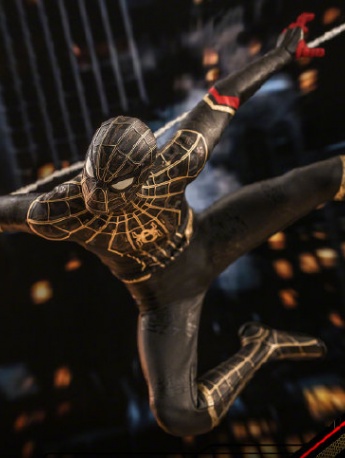 蜘蛛侠英雄无归人偶细节图