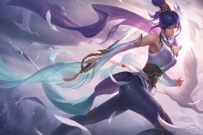 League of Legends Fiona Wushuang original painting computer wallpaper
