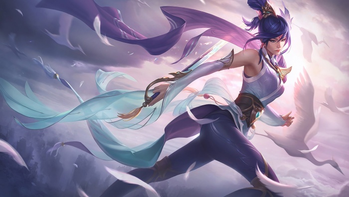 League of Legends Fiona Wushuang original painting computer wallpaper