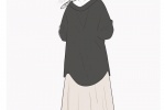 Soft and cute simple hand-painted illustration mobile wallpaper