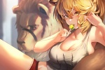Two-dimensional cute beauty anime wallpaper