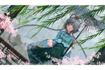 動漫花美男手機壁紙圖片