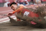 Zhu Yaming wins silver medal in men's triple jump