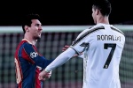 Messi and Ronaldo in the same field HD wallpaper