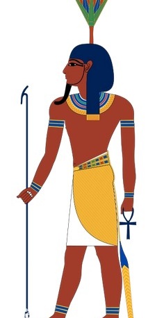 古埃及那夫特姆神组图