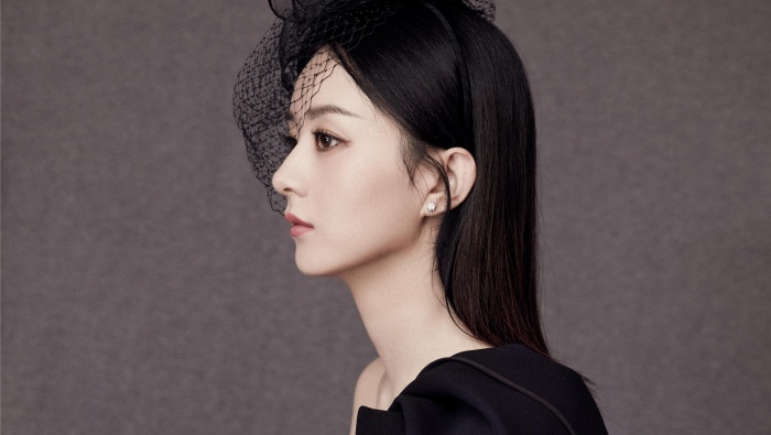 Temperament goddess Zhao Liying computer wallpaper