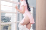 粉嫩女仆装美女性感写真手机壁纸