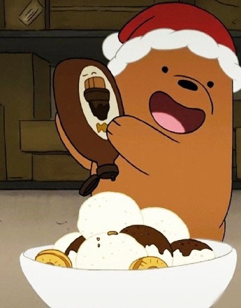 咱們裸熊聖誕節頭像