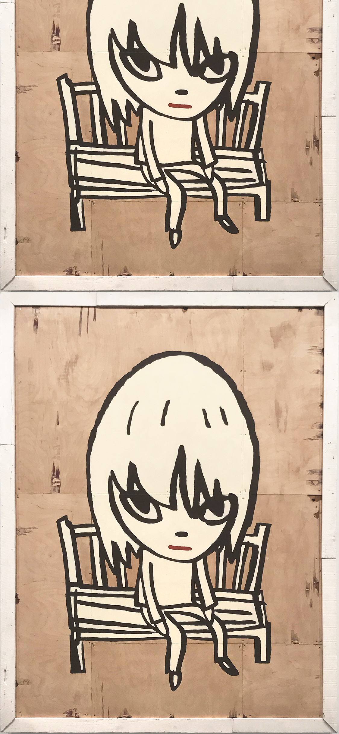 奈良美智漫画人物手机壁纸