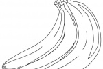 香蕉簡筆畫圖片