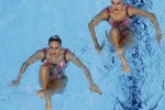 Beautiful and clear pictures of Group 2 of the East Olympic synchronized swimming semi-finals rematch