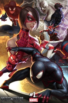 Spider-Man Cataclysm Cover Illustration