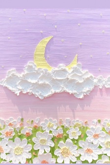 Oil painting style hand-painted HD wallpaper