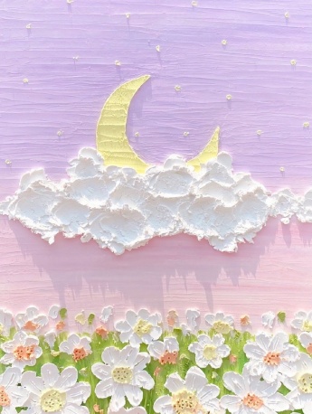 油畫風手繪高清壁紙