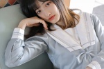 性感学院美女学生妹制服写真照