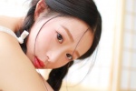 Sexy photo of loli girl with playful ponytail