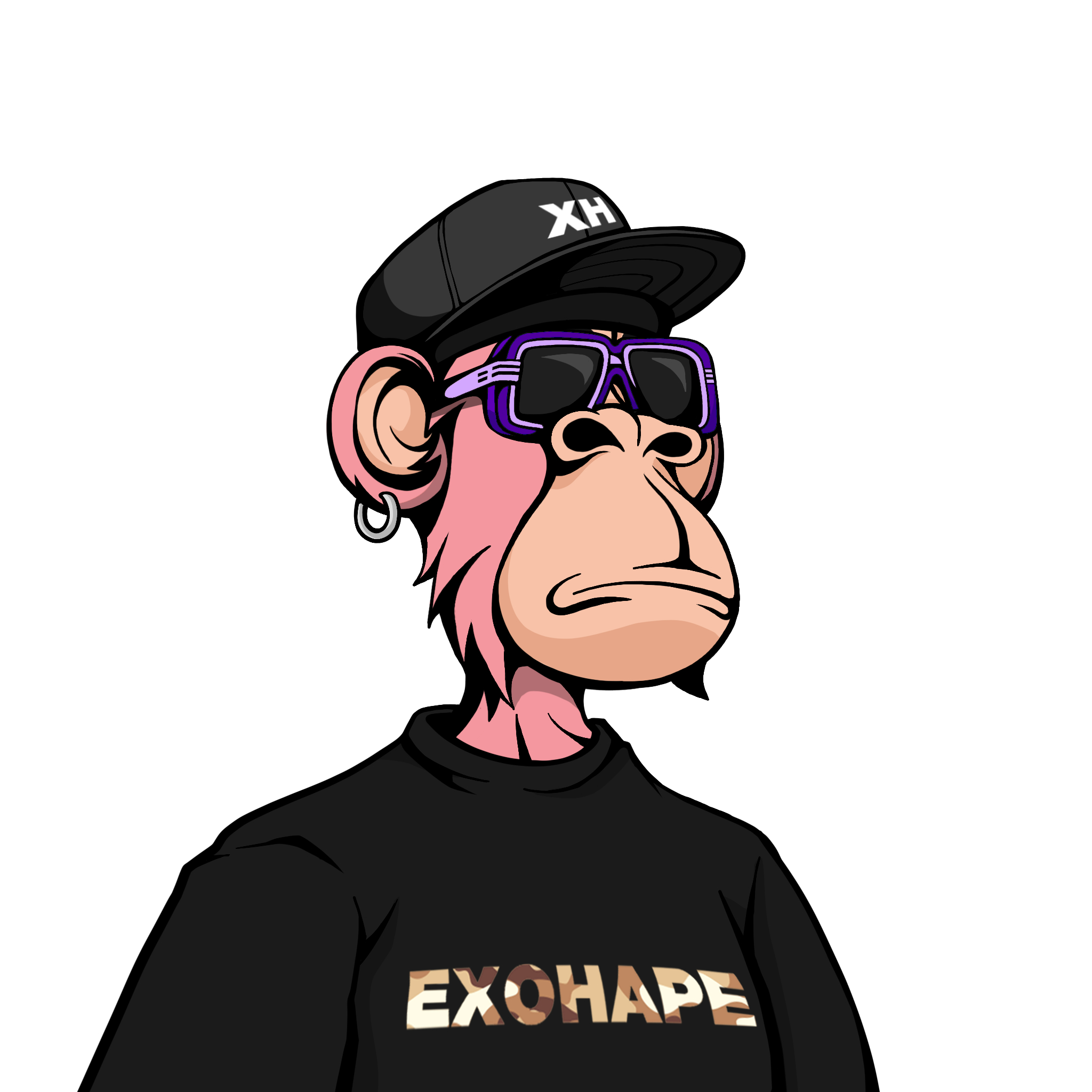 exohape猿猴nft头像
