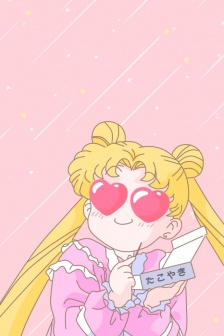 可愛好看美少女戰士手機壁紙