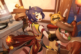 HD original god Xiangling picture desktop wallpaper