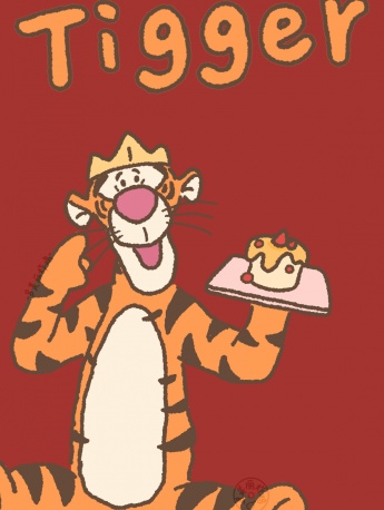 迪士尼跳跳虎卡通手機壁紙