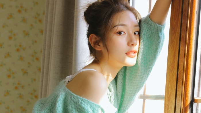 高清純欲少女性感寫真壁紙