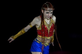 Trusova Wonder Woman look computer wallpaper