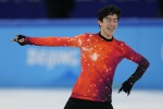 Winter Olympics men's figure skating gold medal Chen Wei computer wallpaper