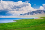 賽里木湖風景圖片