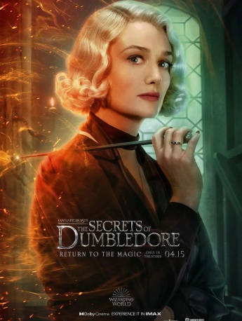 《神奇动物：邓布利多之谜》人物角色海报图片