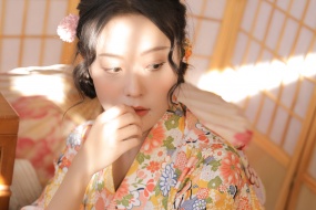 日系和服美女唯美图片壁纸