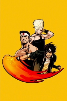 King of Fighters 94 game theme creative mobile wallpaper